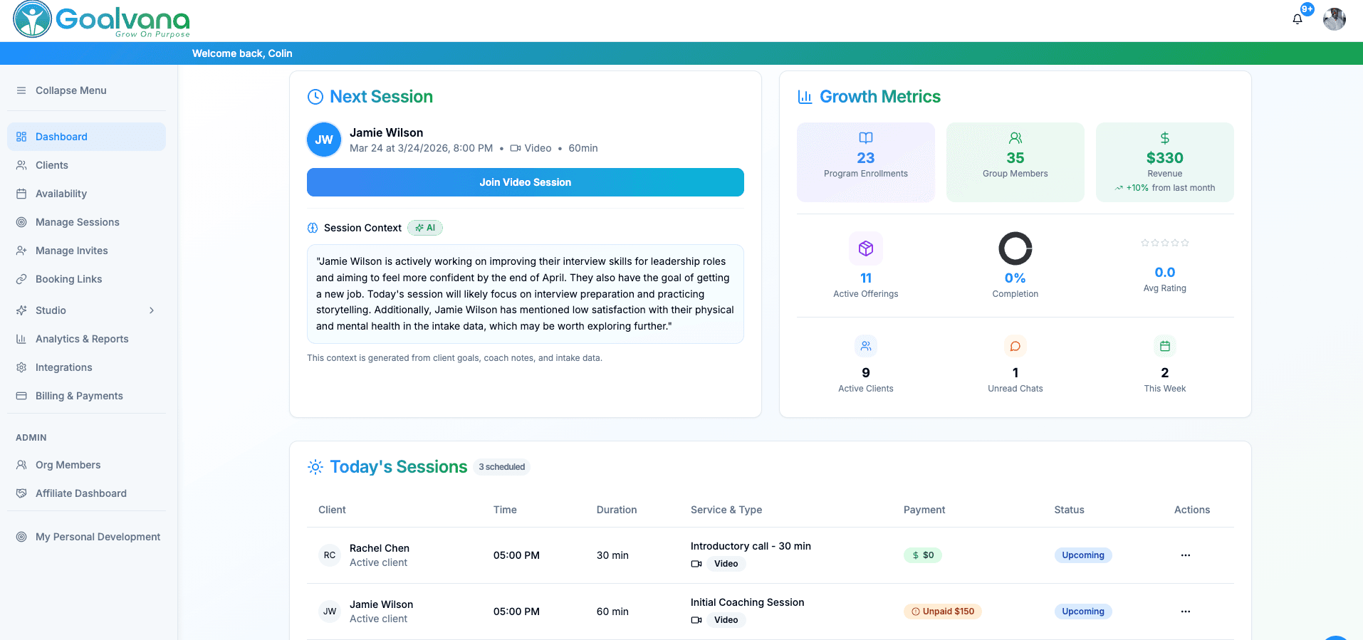 AI-Powered Dashboard