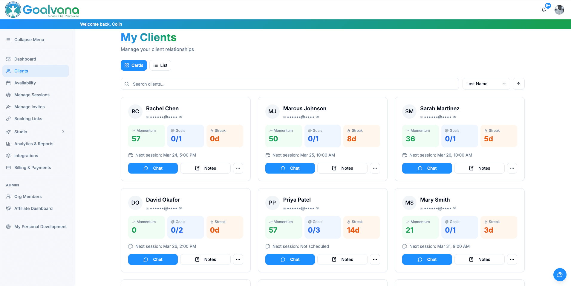 Client Momentum at a Glance