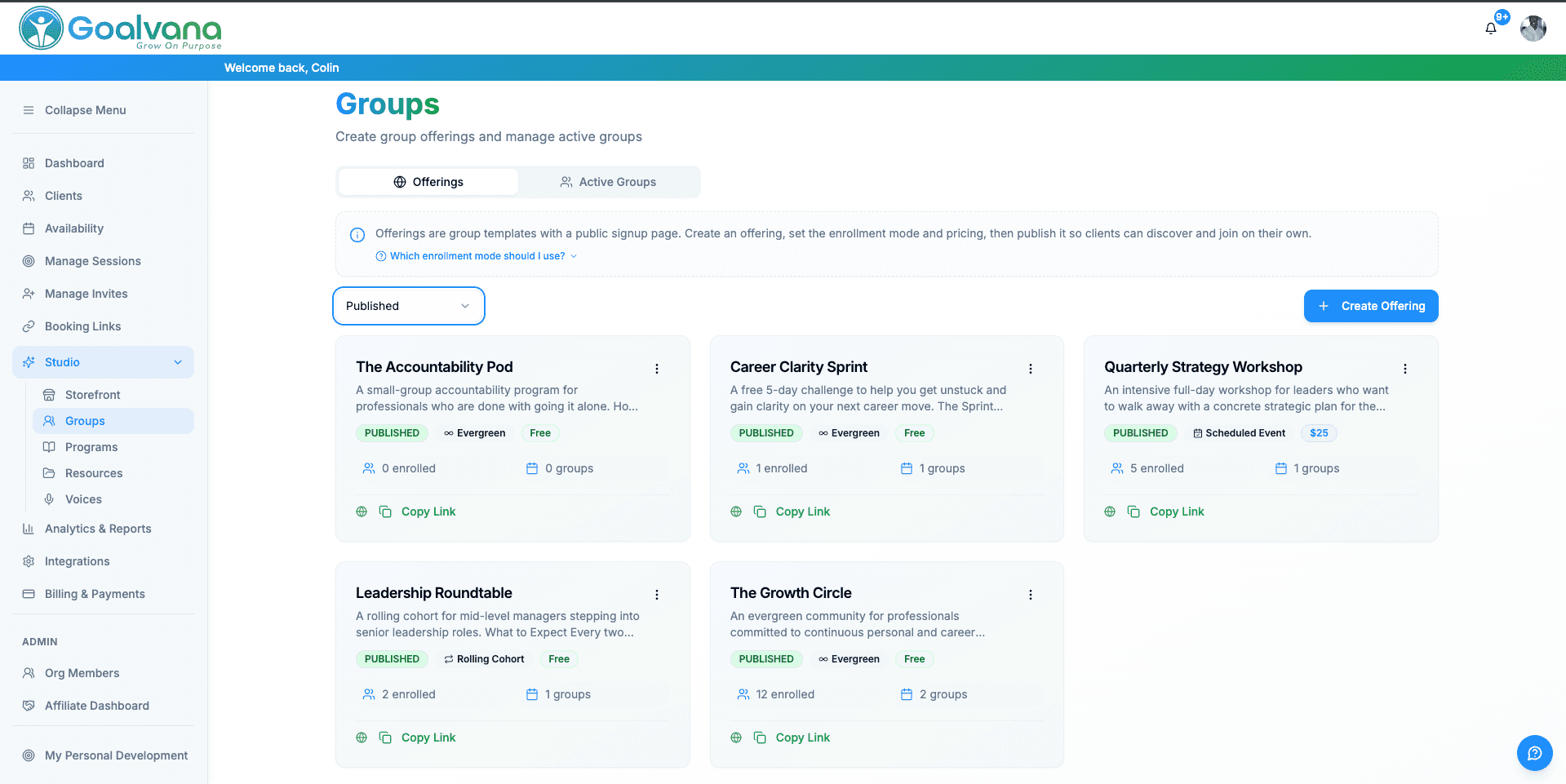 Group Coaching at Scale
